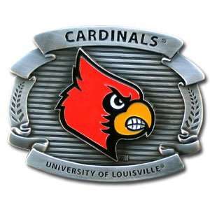  Louisville Cardinals Oversized Belt Buckle   NCAA College Athletics 