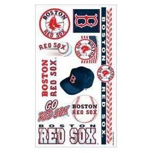 Boston Red Sox MLB Temporary Tattoos (10 Tattoos)  Sports 