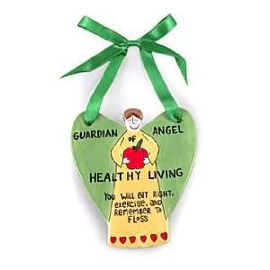 The Guardian Angel of Healthy Living   Inspirational Wall Decor from 