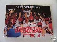 1995 Indianapolis Indians American Assn Pocket Schedule  