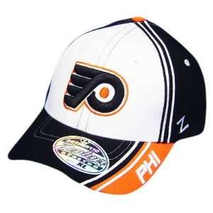 NHL PHILADELPHIA FLYERS WHITE FLEX FIT SM SMALL HAT CAP 