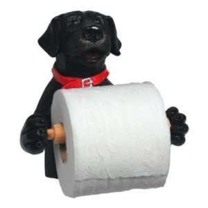  Rivers Edge Products Black Lab Wall Mount Toilet Paper 