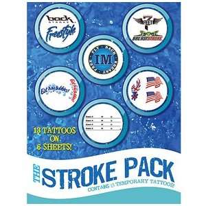  H2O Toos Stroke Pack Swim Tattoos Toys & Games