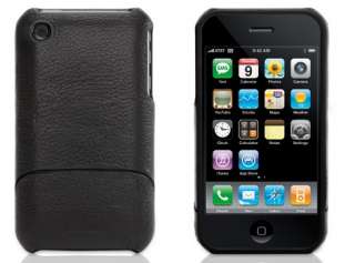 ELAN FORM iPhone 3G 3GS Black Leather Case GRIFFIN NEW  