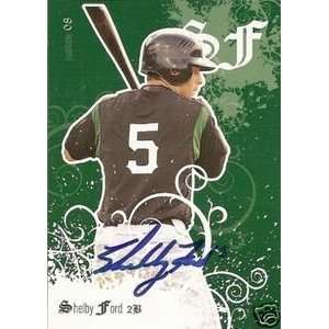  Shelby Ford Signed 2008 Just Minors Card Pirates 