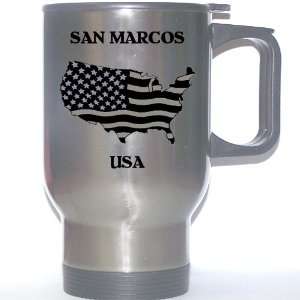  US Flag   San Marcos, California (CA) Stainless Steel Mug 