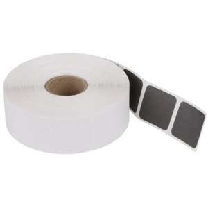 Square Pasters 1 Sq. Black Pasters, Per Roll  Sports 