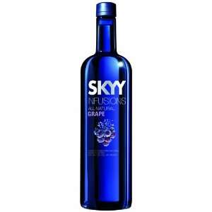  Skyy Vodka Infusion Grape 1 Liter Grocery & Gourmet Food