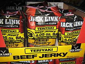 12.15 OZ PACKAGE of Jack Links Teriyaki Beef Jerky  