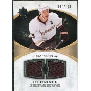   Ultimate Jerseys #UJRG Ryan Getzlaf /100 Sports Collectibles