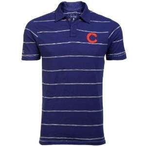 Antigua Chicago Cubs Royal Blue Striped Manchester Embroidered 