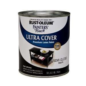  Rust Oleum 1974502 Painters Touch Quart Latex, Semi Gloss 