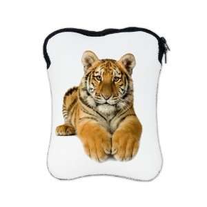  iPad 1 2 & New iPad 3 Sleeve Case 2 Sided Bengal Tiger 