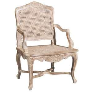  French Regency Arm Chair Washed