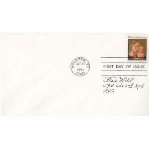  Tex Hill Autographed Commemorative Philatelic Cover 