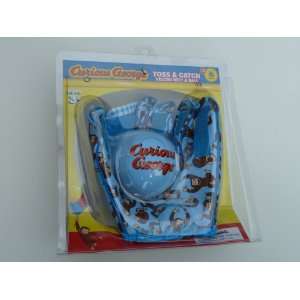    Curious George Toss & Catch Velcro Mitt and Ball Toys & Games