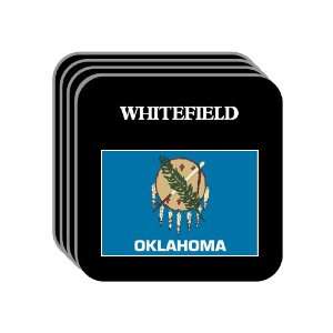  US State Flag   WHITEFIELD, Oklahoma (OK) Set of 4 Mini 