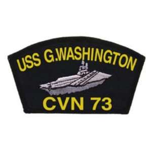  U.S. Navy USS G. Washington CVN 73 Patch 2 1/4 x 4 