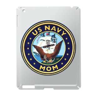  iPad 2 Case Silver of US Navy Mom Bald Eagle Anchor and 