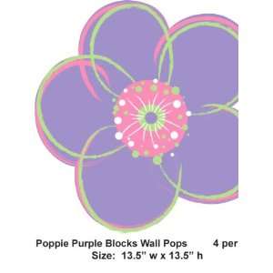  Wallpaper Brewster Wall Pops Poppie Purple WPF93730