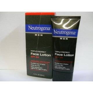  Neutrogena Men Triple Protect Face Lotion Spf 20, 1.7 Oz 