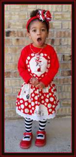 BOOAK Boutique GIRL Custom Olivia THE Pig Fabric Twirl Skirt Top 
