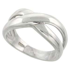  3/8 (9mm) Sterling Silver Flawless Quality High Polished 