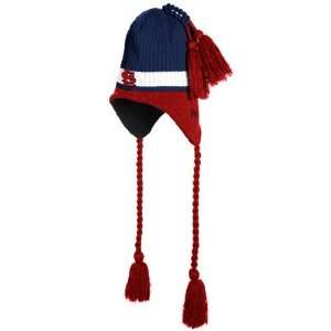 New Era St. Louis Cardinals Navy Blue Tasselhoff Knit Hat  