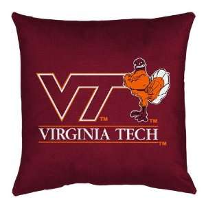   Virginia Tech Hokies NCAA College Bedding Toss Pillow