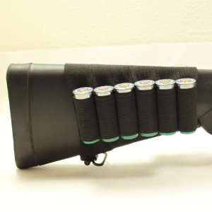  Shotgun Shell Elastic Buttstock Holder Holds 8 Shells 