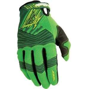  Fly Racing F 16 Gloves   2011   12/Green/Black Automotive