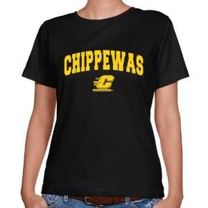  Cent. Michigan Chippewas Ladies Black Logo Arch Classic 