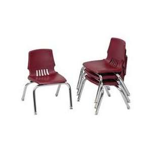 HONH101465Y CHAIR,SHELL,STUDENT,14,GARNET,4/CT Office 