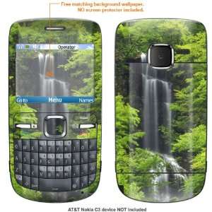   Decal Skin STICKER for AT&T Nokia C3 case cover C3 161 Electronics