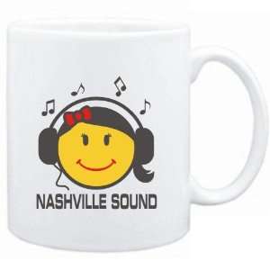   Mug White  Nashville Sound   female smiley  Music