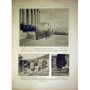 Athens Greece Soldiers Athos Military War French 1917  