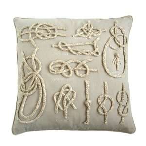  Brown Way  Knot Board Pillow Khaki