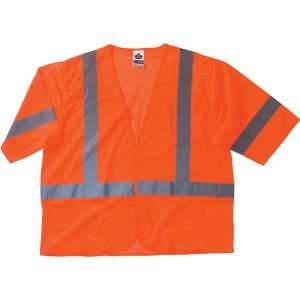  Mesh Orange Vest, 2XL 3XL
