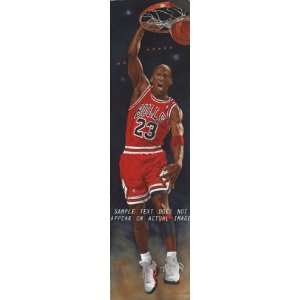  Chicago Bulls   Jordan   Oversized   Unframed Giclee 