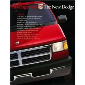  1997 DODGE Passenger Van Sales Folder Piece Automotive