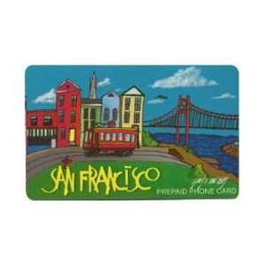 Collectible Phone Card $10. San Francisco, CA. Artistic City Section 