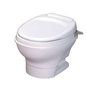  Aqua Magic V Toilet Low Profile Hand Flush   White