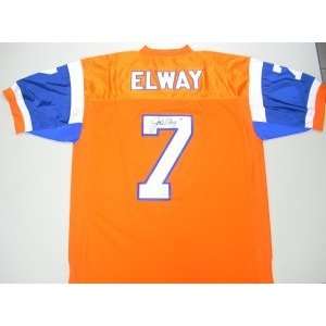  John Elway Autographed Jersey   Authentic Sports 