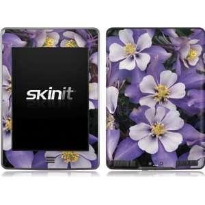 Skinit Blue Columbine Flower Vinyl Skin for Kindle Touch 