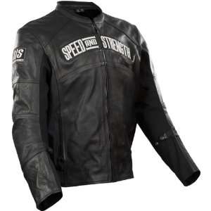  Speed and Strength Seven Sins Mens Leather/Textile Street 