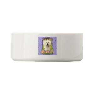   Egg Cookies   Bichon Dog Small Pet Bowl by 