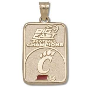 Cincinnati Bearcats 3/4 C Paw Big East Champions Rectangular 