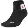 Jordan Retro 4 High Quarter Sock   Mens   Black / Red