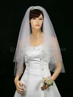 This auction is for the Veil only. Tiara, Necklace and other 