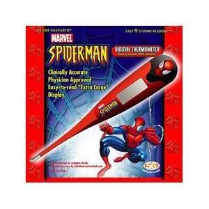  Spiderman Digital Thermometer   Red/Blue